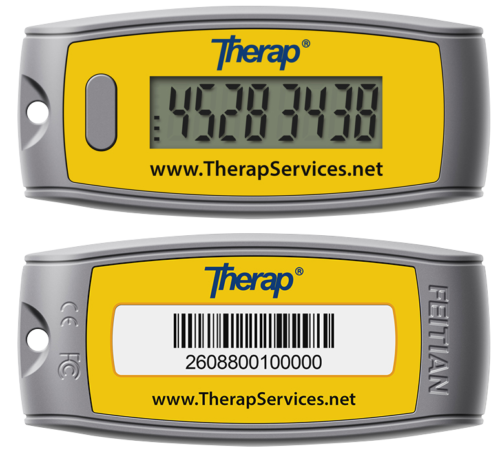 Therap FVV device showing front and back